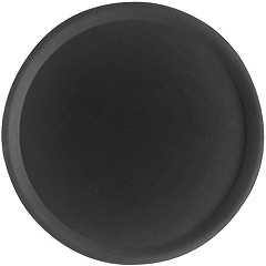 Cambro Camtread Fibreglass Round Non-Slip Tray Black 280mm 