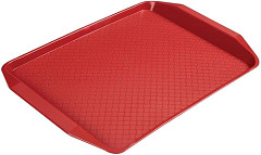  Cambro Polypropylene Fast Food Tray Red 410mm 