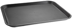  Kristallon Polypropylene Rectangular Non-Slip Tray Black 458mm 