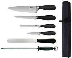  Vogue 6 Piece Soft Grip Knife Set 