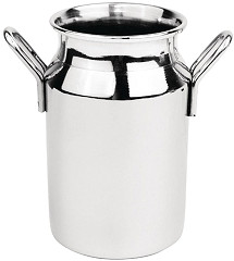  Olympia Stainless Steel Mini Milk Churn Medium 120ml 