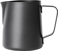  Olympia Black Non-Stick Milk Frothing Jug 340ml 
