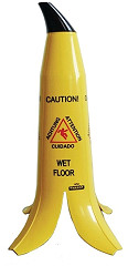  Gastronoble Banana Skin Wet Floor Sign 