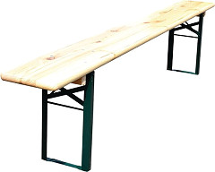  Gastronoble Folding bench 220 (L) x 25 (W) cm 