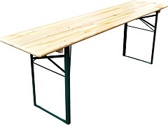  Gastronoble Folding table 220 (L) x 50 (W) cm 78(H) cm 