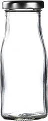  Olympia Silver Cap for Mini Milk Bottles (Pack of 18) 