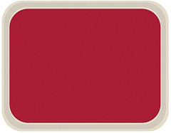  Roltex Polyester Standard Service Tray Red 470 x 360mm 