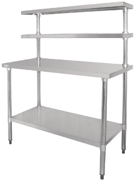 Vogue Stainless Steel Prep Station 1800x600mm 