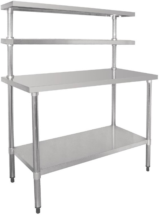  Vogue Stainless Steel Prep Station 1800x600mm 