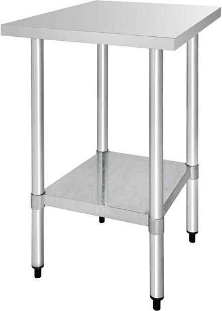  Vogue Stainless Steel Prep Table 600mm 