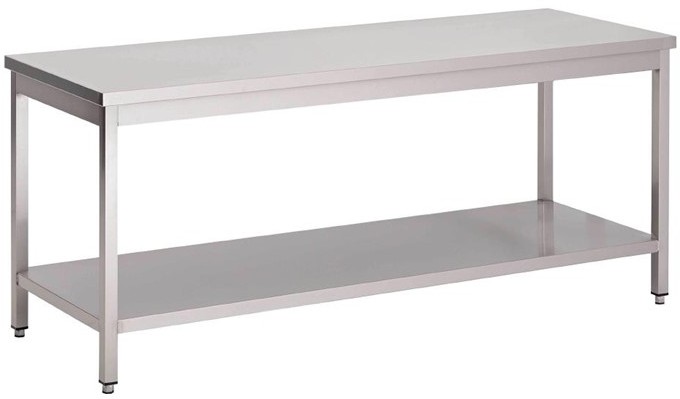  Gastro M Gastro-M S/S table with undershelf 