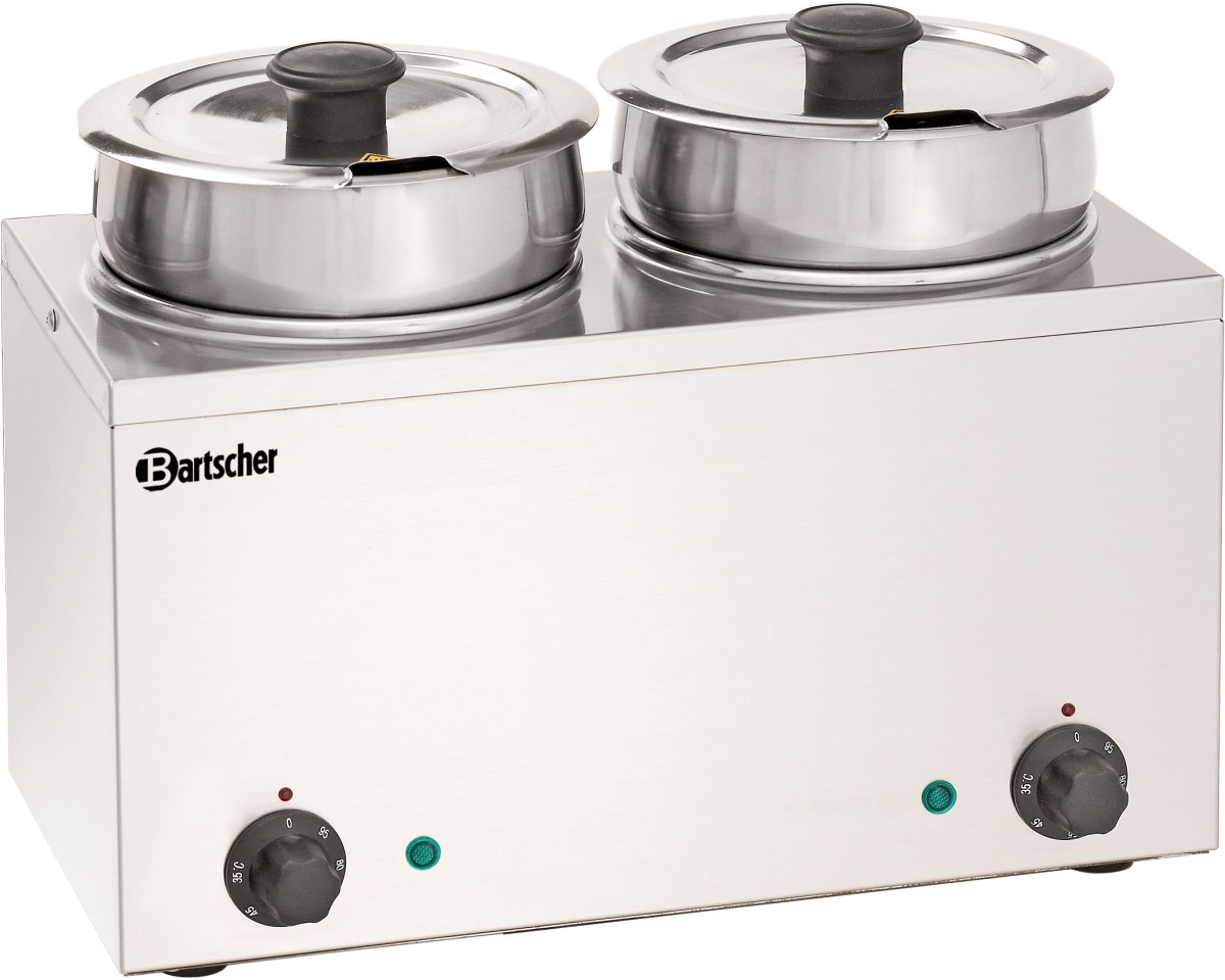  Bartscher Bain Marie Hotpot, 2x pot, 3,5l 