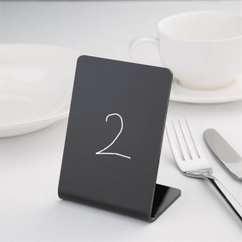  Olympia Acrylic Tableboard 105(H) x 74(W)mm (Pack of 4) 