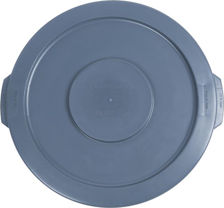  Rubbermaid Brute Snap On Lid Grey 37.9Ltr 