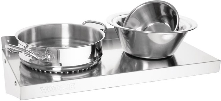  Vogue Stainless Steel Kitchen Shelf 600mm 
