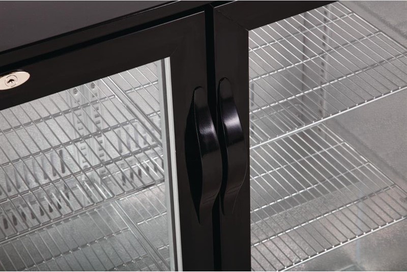  Polar G-Series Back Bar Cooler with Hinged Doors 208Ltr 