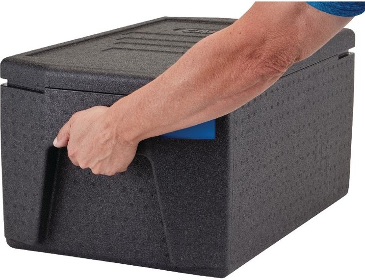 Cambro Insulated Top Loading Food Pan Carrier 46 Litre With Large Handles 