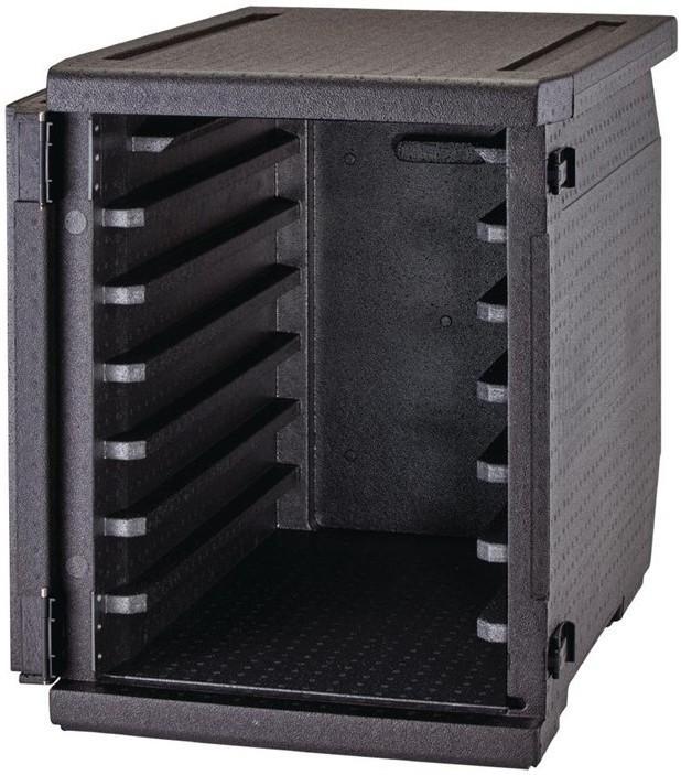  Cambro Insulated Front Loading Food Pan Carrier 126 Litre with 6 Rails 