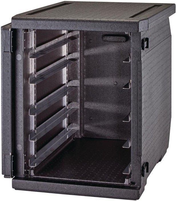  Cambro Insulated Top Loading Food Pan Carrier 155 Litre With Adjustable Rails 