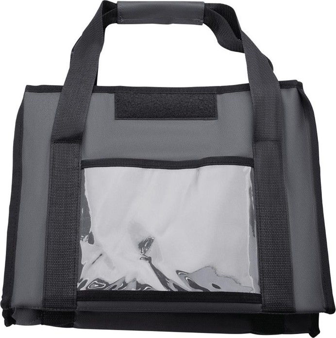  Vogue Insulated Folding Delivery Bag Grey 380x305x380mm 