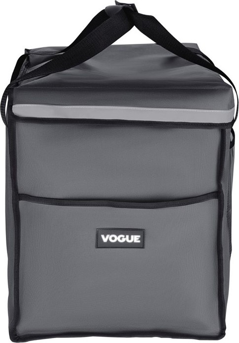  Vogue Insulated Folding Delivery Bag Grey 540x360x430mm 