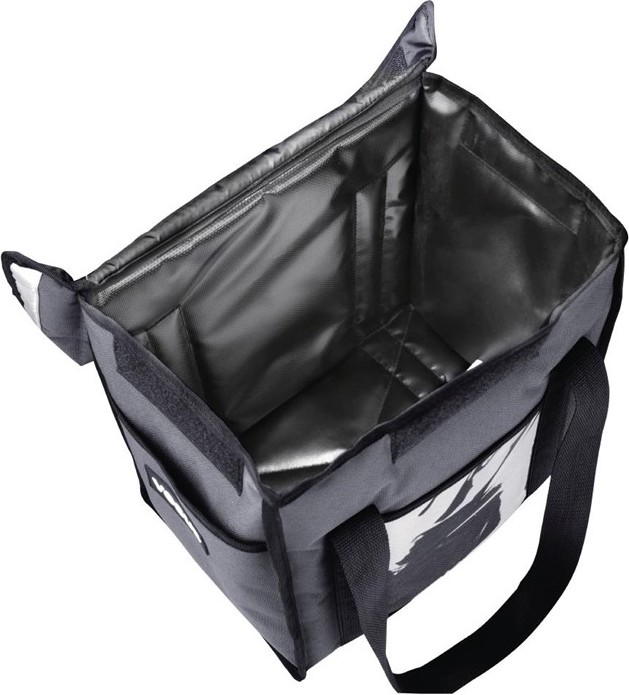 Vogue Insulated Top Loading Delivery Bag Grey 330x230x330mm 