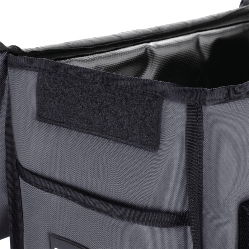  Vogue Insulated Top Loading Delivery Bag Grey 330x230x330mm 