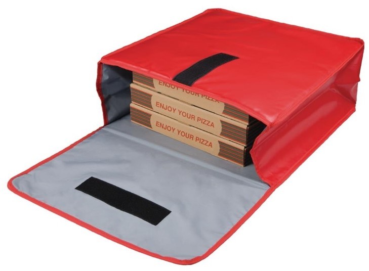  Vogue Vinyl Insulated Pizza Delivery Bag 