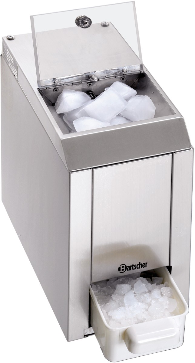  Bartscher Ice crusher, stainless steel 