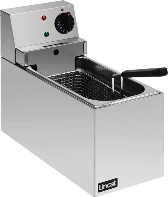  Lincat Single Tank Single Basket Countertop Electric Fryer LSF 