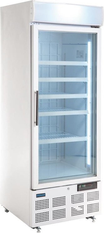  Polar G-Series Upright Display Freezer 412Ltr White 