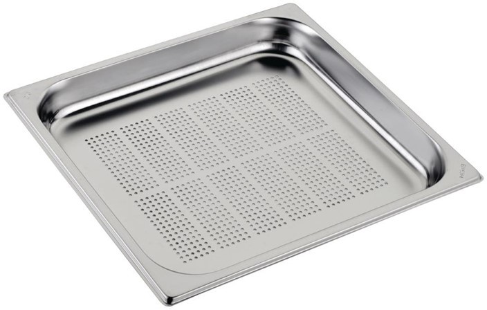  Gastro M Gastro-M Stainless Steel Perforated Gastronorm Container GN 2/3 - 20mm Deep 