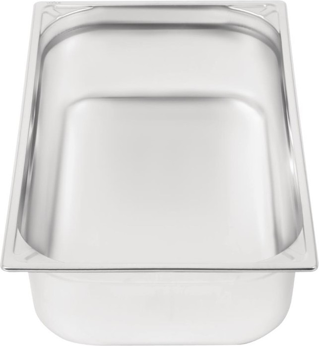  Vogue Heavy Duty Stainless Steel 1/1 Gastronorm Pan 150mm 