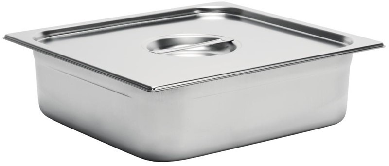  Gastro M Stainless Steel Gastronorm Pan 2/3GN 100mm 