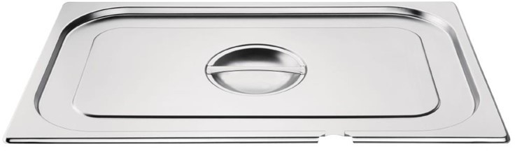  Vogue Stainless Steel 1/1 Gastronorm Notched Lid 