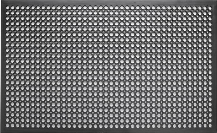  Jantex Rubber Anti Fatigue Mat Black 