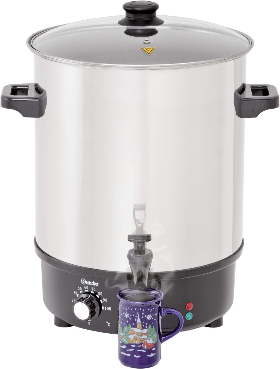  Bartscher Mulled wine pot, bl.w. canner 30L, SS 