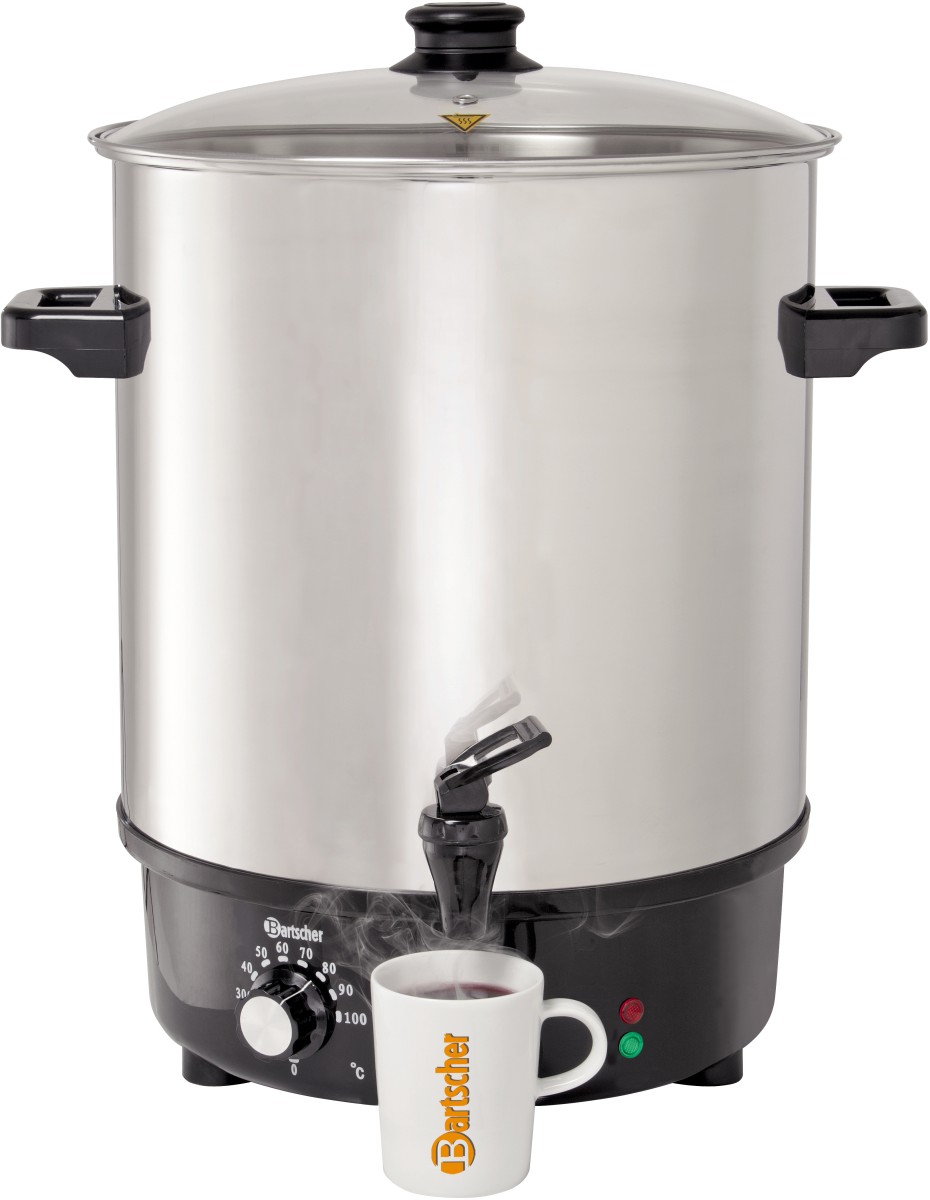  Bartscher Mulled wine pot, bl.w. canner 30L, SS 