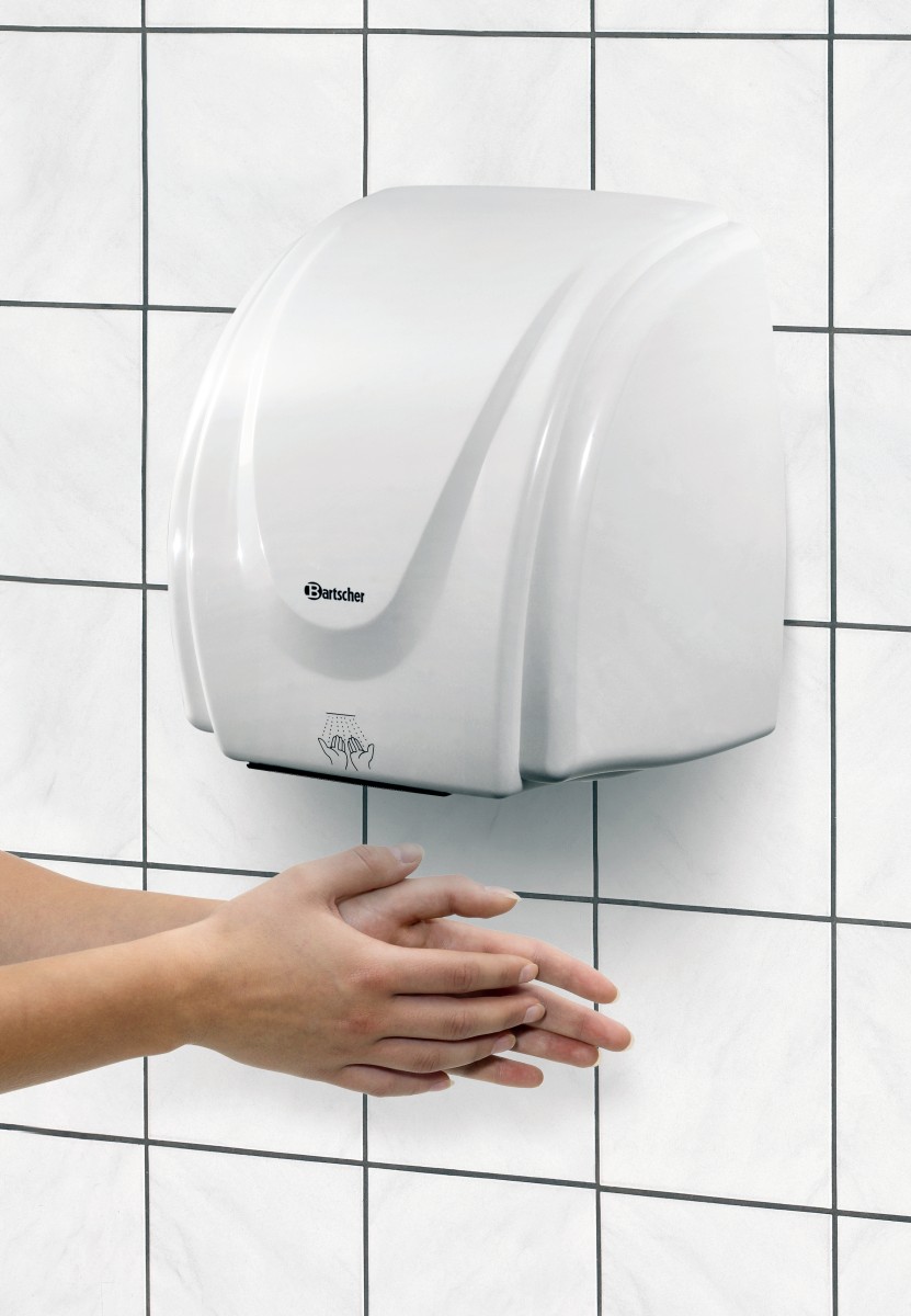  Bartscher Hand dryer, 2,1kW, plastic 