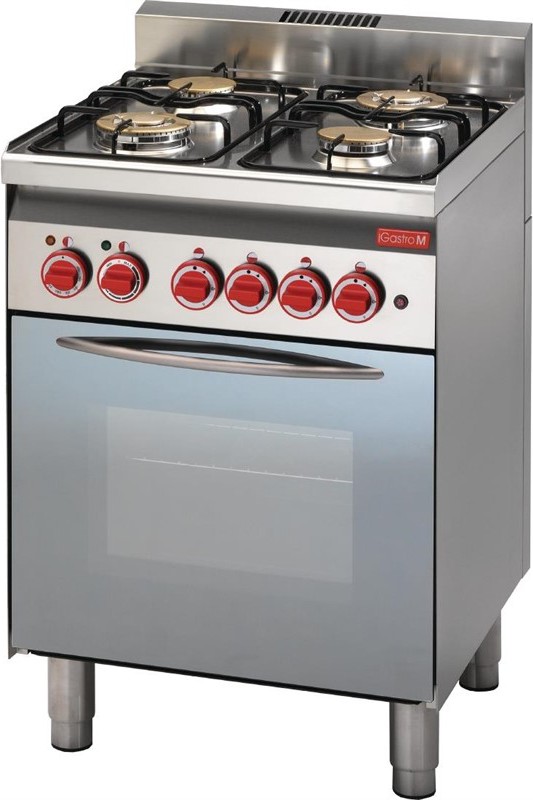  Gastro M GN013 - 600serie Gas range 60/60CFGE 