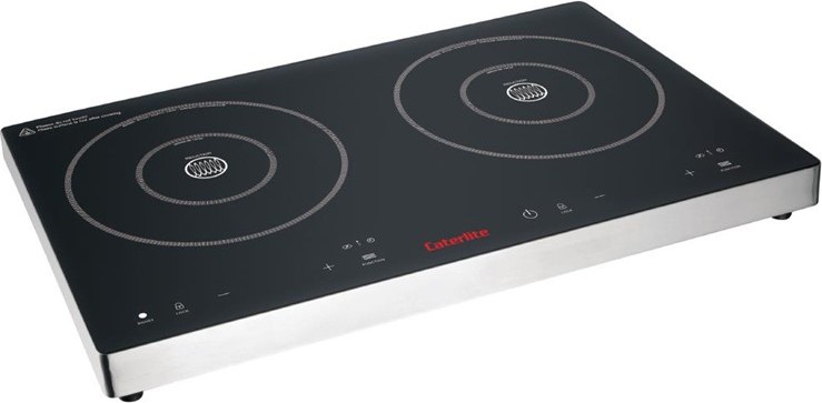  Caterlite Touch Control Double Induction Hob 