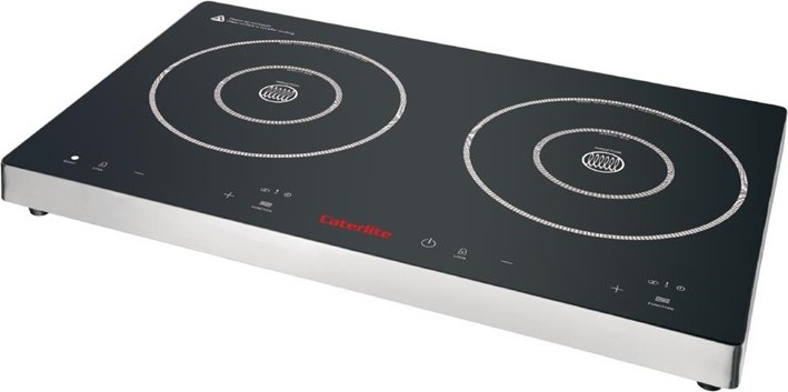  Caterlite Touch Control Double Induction Hob 