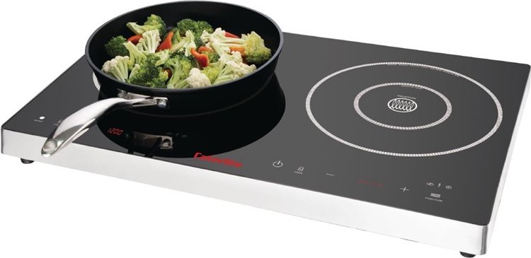  Caterlite Touch Control Double Induction Hob 