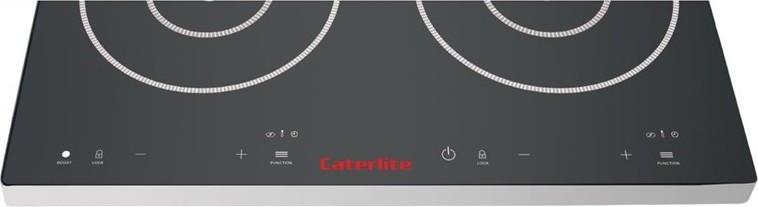  Caterlite Touch Control Double Induction Hob 