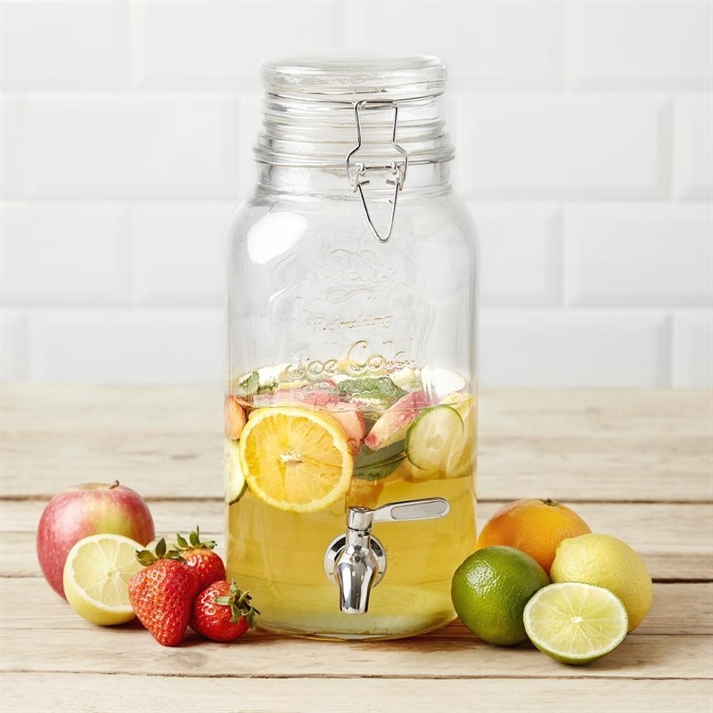  Olympia Clip-Top Drinks Dispenser With Indenting 