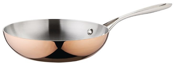  Vogue Tri Wall Copper Frying Pan 200mm 