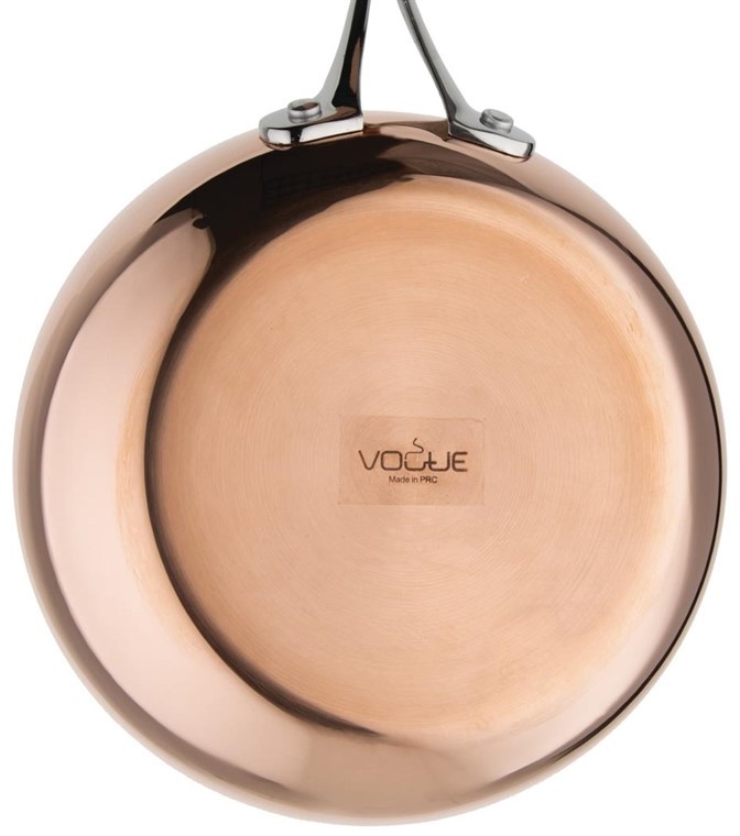  Vogue Tri Wall Copper Frying Pan 200mm 