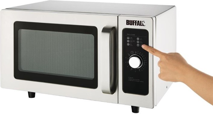  Buffalo Manual Commercial Microwave 25ltr 1000W 