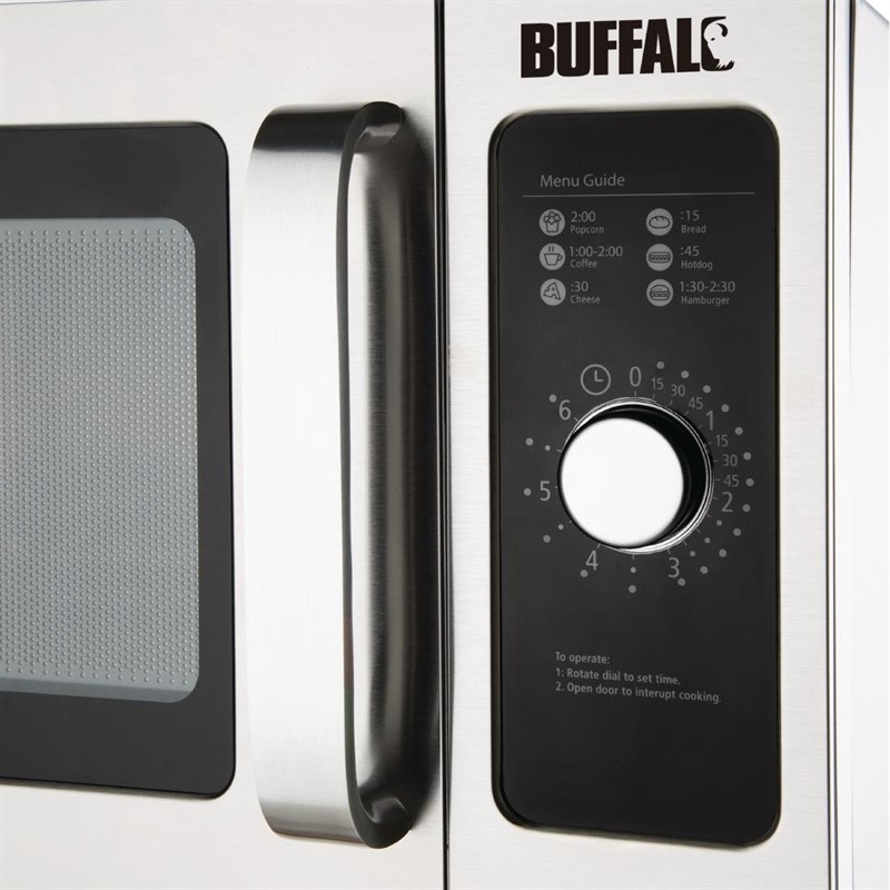  Buffalo Manual Commercial Microwave 25ltr 1000W 