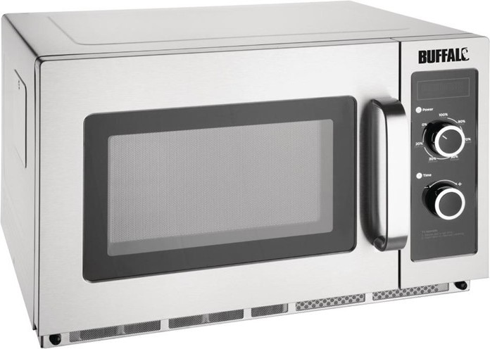  Buffalo Manual Commercial Microwave Oven 34ltr 1800W 